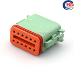 12pin auto waterproof electric plastic wire harness connector DT06-12SC