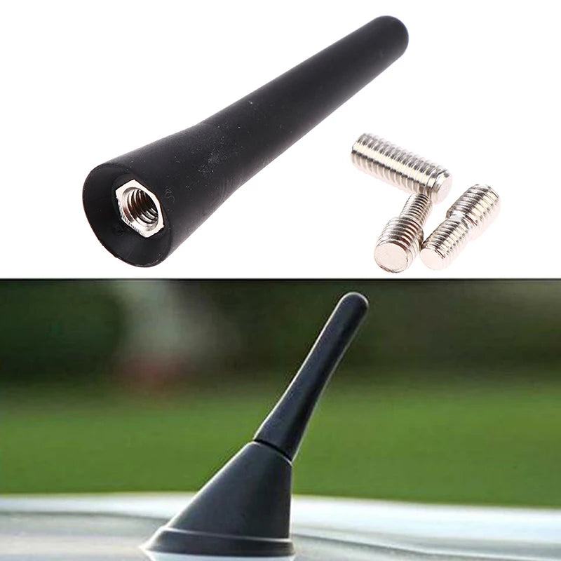 Antenna 3 Cm with M6/M5/M4 thread adapter Roof Antenna Short Pole Antenna Car Pole Antenna Short Adapter Radio Foot