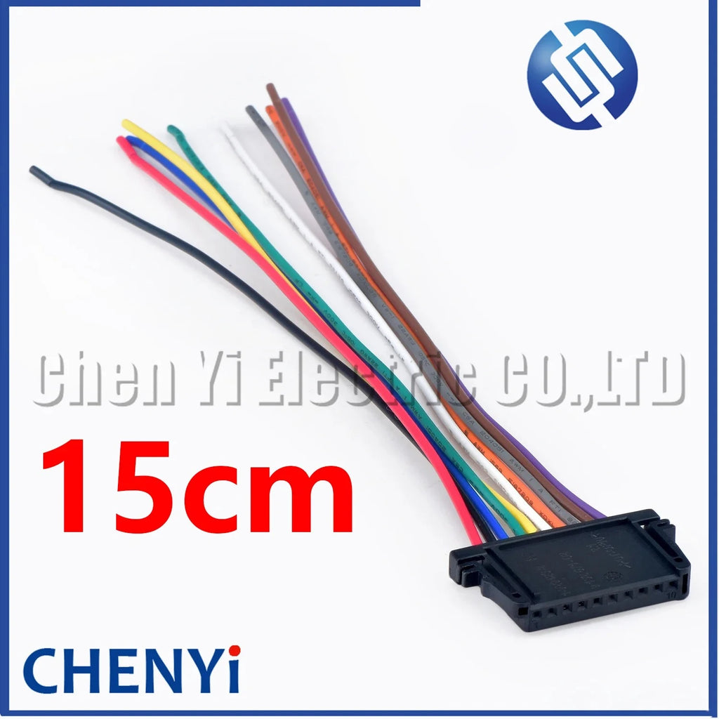10 Pin Automotive connector Car seat taillight module harness plug 9132571-02 1-929423-2 9132576-02 2-929423-2