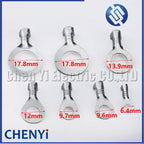 50 Pcs M3/M4/M5/M6/M8/M10/M12 Ring Lugs Eyes Brass tin plating Crimp Terminals Cable Lug Cold Pressure O Type Wiring Nose Pin