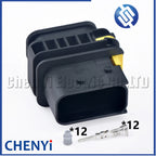 12 Pin Female or male Automotive Waterproof Wire Harness Wiring Connector plug 1-1703639-1 1-1564520-1 0-1670898-1 1-1564414-1
