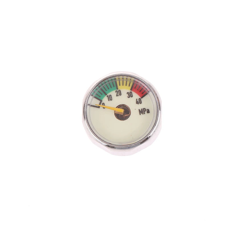 Air Mini Micro Pressure Gauge Manometer | Thread M10 M8 | 5MPA 10MPA 20MPA 30MPA 35MPA 40MPA 300BAR 3500PSI 5000PSI 6000PSI