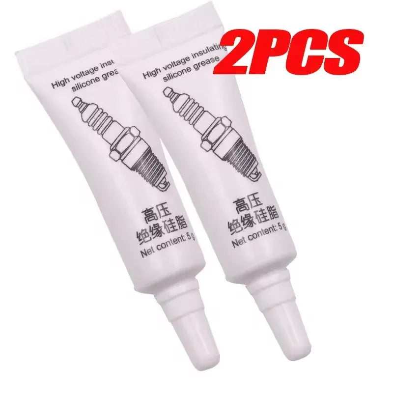 Spark Plug High-Voltage Silicone Grease – Ignition Coil Dielectric Compound, High & Low Temp