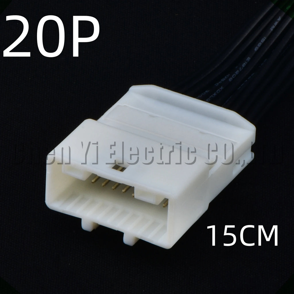 20-Pin Wire Harness Harness Player Connector Audio vehicle central control Toyota Nissan