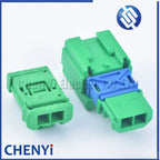 2 Pin Car Blower Motor Heater Fan Resistor Connector For Nissan Tiida Sylphy Teana Citroen C5 C3 C2 Peugeot Clio 3 Megane II