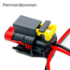 1 Set 2 Pin Car Electromagnetic Valve Electrical Cable Connectors Female Wire Harness Plug for Buick Chevrolet Cruze 284556-1