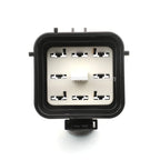 8-Pin Connector Waterproof 6.3mm Male Female Connector Terminal Wiring Harness Automobile Housing Cable Plug 344073-1 344079-1