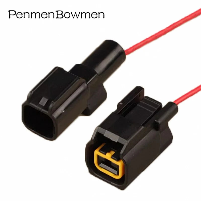 1 Set 1 Pin Auto High Current Electrical Cable Connector Female Male Wire Harness Plug7222-2418-30 QLW-A-1F QLW-A-1M