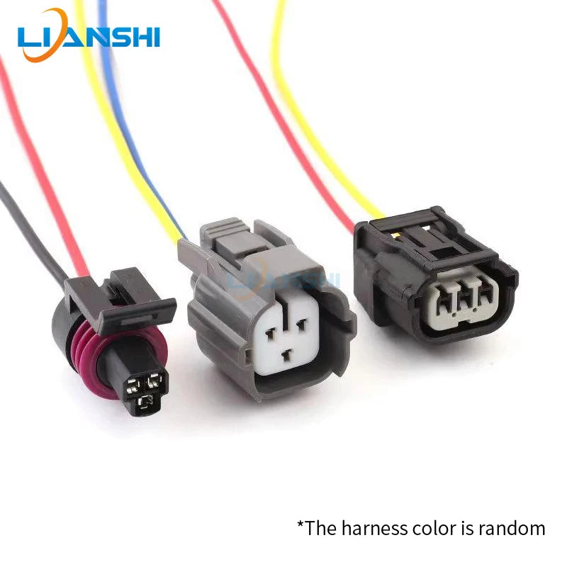 Wiring harness plug connectors suitable for the solenoid valve pressure sensors of Sany Excavator SY135 205 215 305