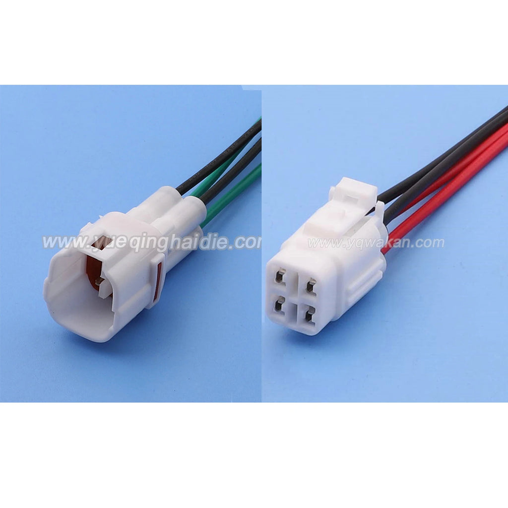 4 Pin Connector 2mm Male Female Connector Automobile Wiring Harness Cable Socket for Honda 6188-0004 6180-4771