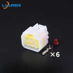 FW-C-6F-B/FW-C-6M-B Automotive waterproof connector Connector 6p harness plug rubber shell with terminal