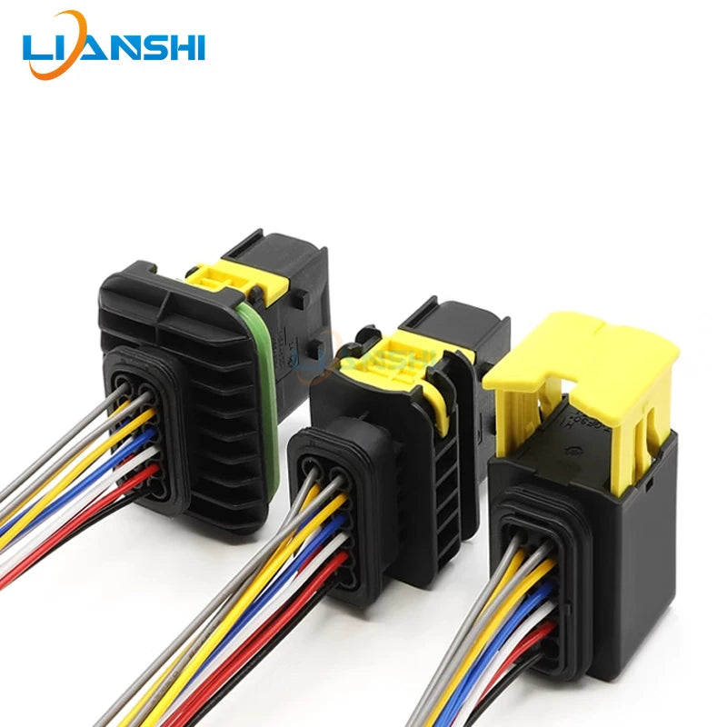 1-1703639-1 Car connector 12-hole new energy waterproof connector harness plug 2-1564414-1 2-1703639-1 2-1564520-1