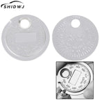 1pc Spark Plug Gap Gauge Tool Measurement Coin-Type 0.6-2.4mm Range Spark Plug Gage Gap Tool Feeler