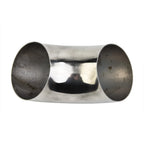 Car Exhaust Bend Elbow Pipe Fitting 2.5 63mm Stainless Steel Universal Car Exhaust Pipe Muffler Elbow Tube Bend Mandrel Fitting