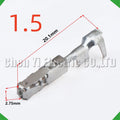 50 pcs 1.5 series Male or Female wire Crimp Pins For 964269-2 964274-2 1241380-1 Sheath...
