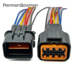 1 Set 8 Pin PB621-08020 Auto Lamp Headlight Vehicle Plug Wiring Harness Car Electronic Connector For Hyundai KIA PB625-08027