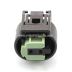 2 Pin Waterproof 0.6mm auto Male Female Connector Air Temp Sensor Reverse Radar Sensor ABS Plug With Wire 7-967570-4 968405-1