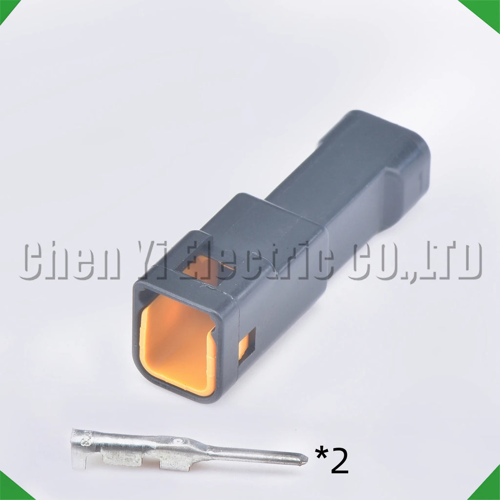 2 Pin Auto Waterproof Electronic Connector Wire Harness Butt Plug 02R-JWPF-VSLE-S 02T-J...