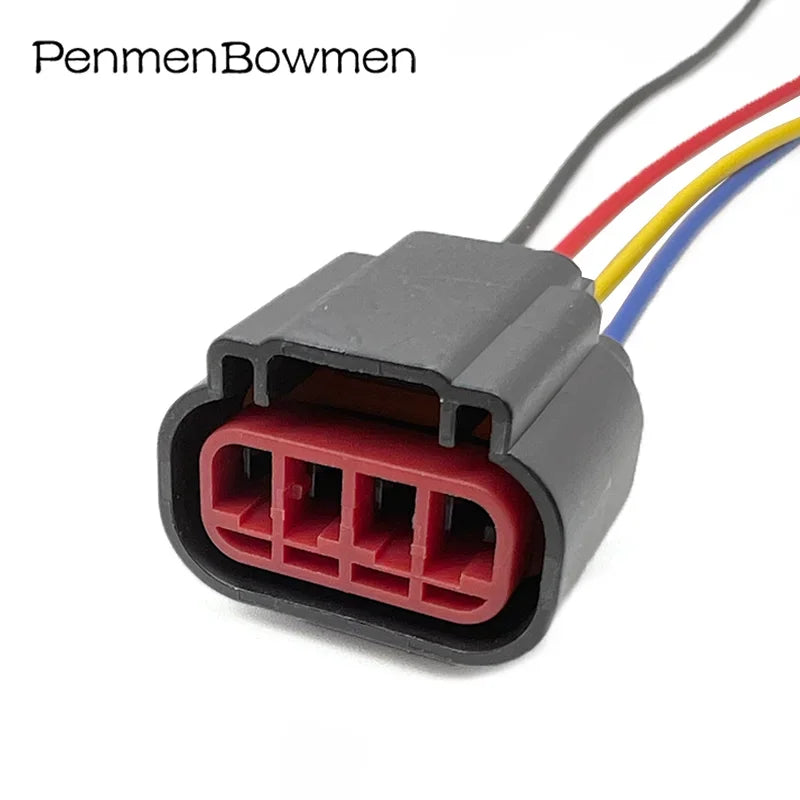 1 Set 4 Pin Auto Keyless Lock Machine Electrical Cable Connectors Wire Harness Plug E-5661-001 WPT-688 3U2Z-14S411-ZEA For Ford