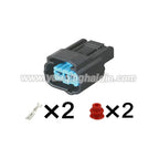 2pin cable wire harness connector housing plug connector 6189-0552 6189-0593