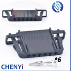 6 Pin 1.5 series male or female Automotive Connectors Electrical Accelerator Pedal Wire harness Plug 3B0972706 3B0 972 706