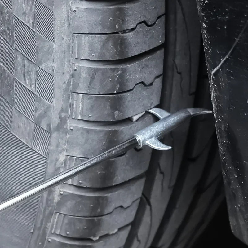 Car Tire Stone Removal Hook Cleaning Scraper Explosion-proof Small Stone Clean Hook Auto Removal Stones Tool Tire Maintenance