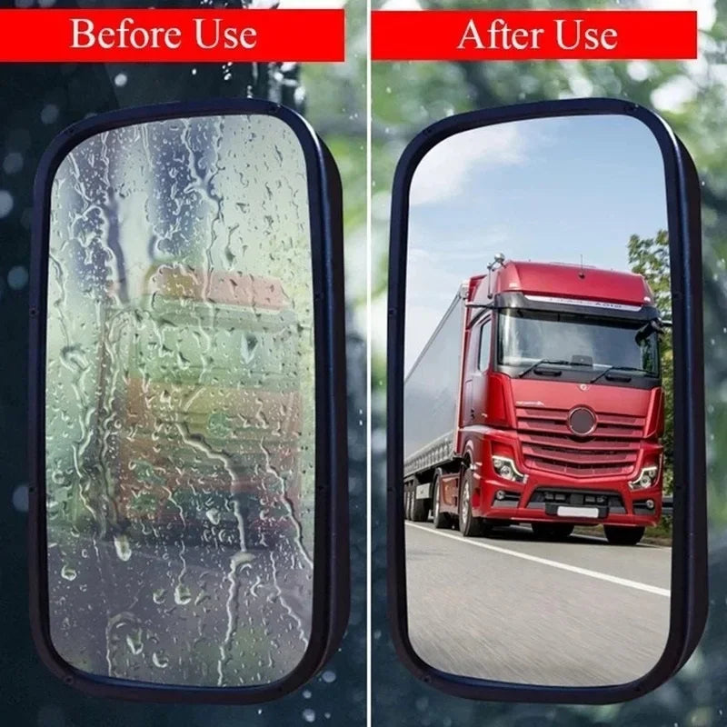 1-4PCS Car Side Window Rearview Rain Film Anti-Fog Rain-proof Car Window Mirror Waterproof Sticker Films Decals Rain Proof Films