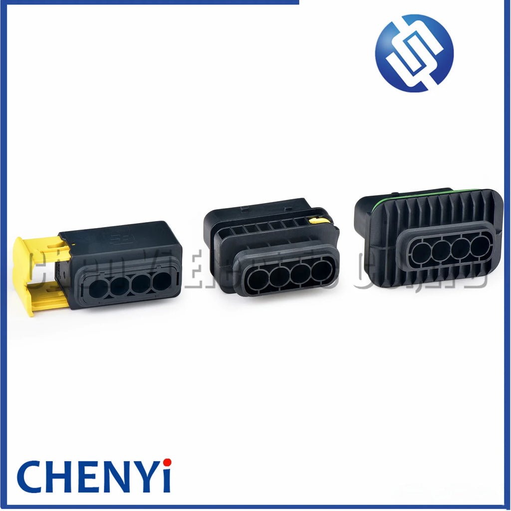 4 Pin Automobile waterproof connector 6.3mm Series Auto chassis gearbox Wire harness plug 1-1564330-1 1-1564534-1 1-1564536-1
