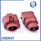 2 Pin 6.3mm series Automotive Waterproof Fan Connector Brake pump plug Socket 3B0973852A 3B0973752A 3B0 973 852A