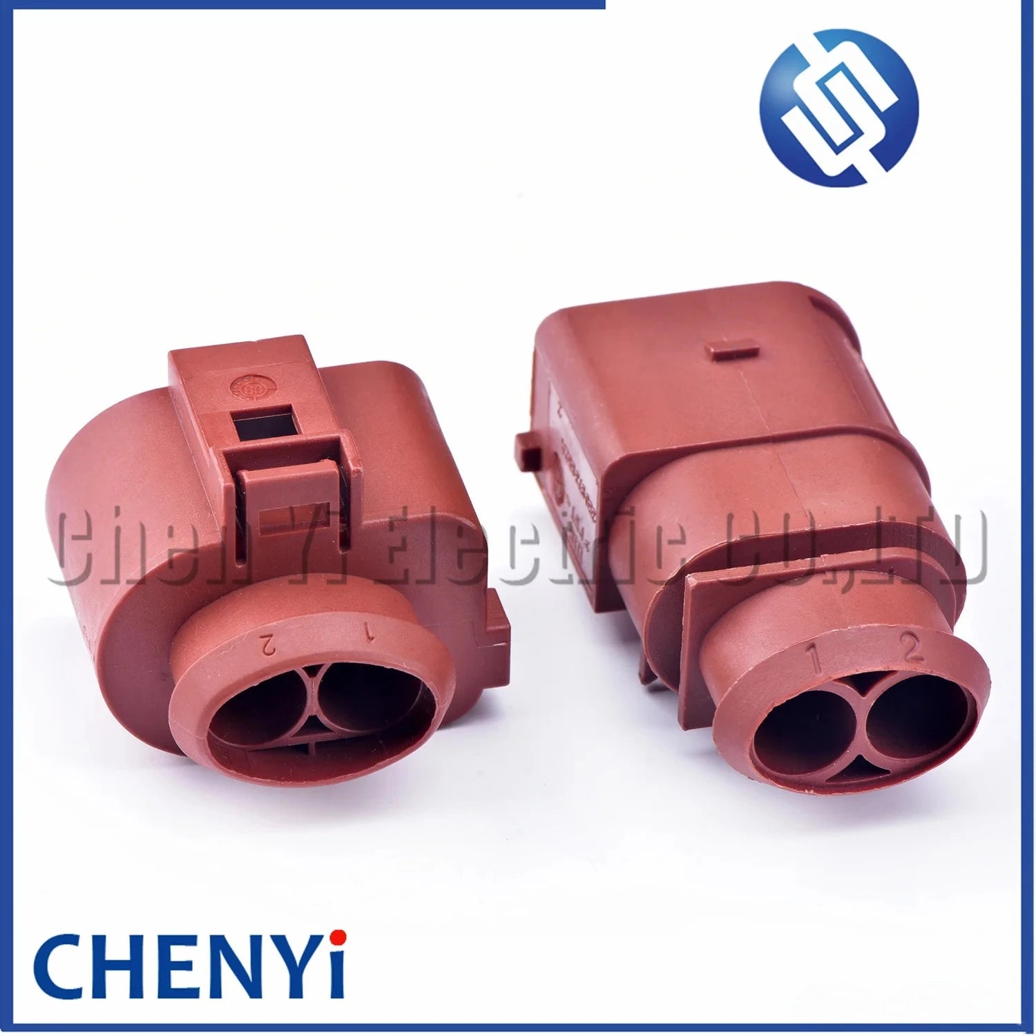 2 Pin 6.3mm series Automotive Waterproof Fan Connector Brake pump plug Socket 3B0973852A 3B0973752A 3B0 973 852A