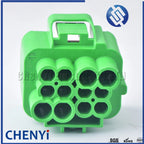 12 Pin 0-1452299-1 0-1452300-1 Female HeadLamp Light Harness Assembly Connector Plug For Volvo Land Rover S40 S60 S80L XC90 XC60