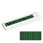 Car Park Stop Sign Universal Automobile Accessories Car Temporary Parking Card Phone Number Card Plate Telephone Number Amagi