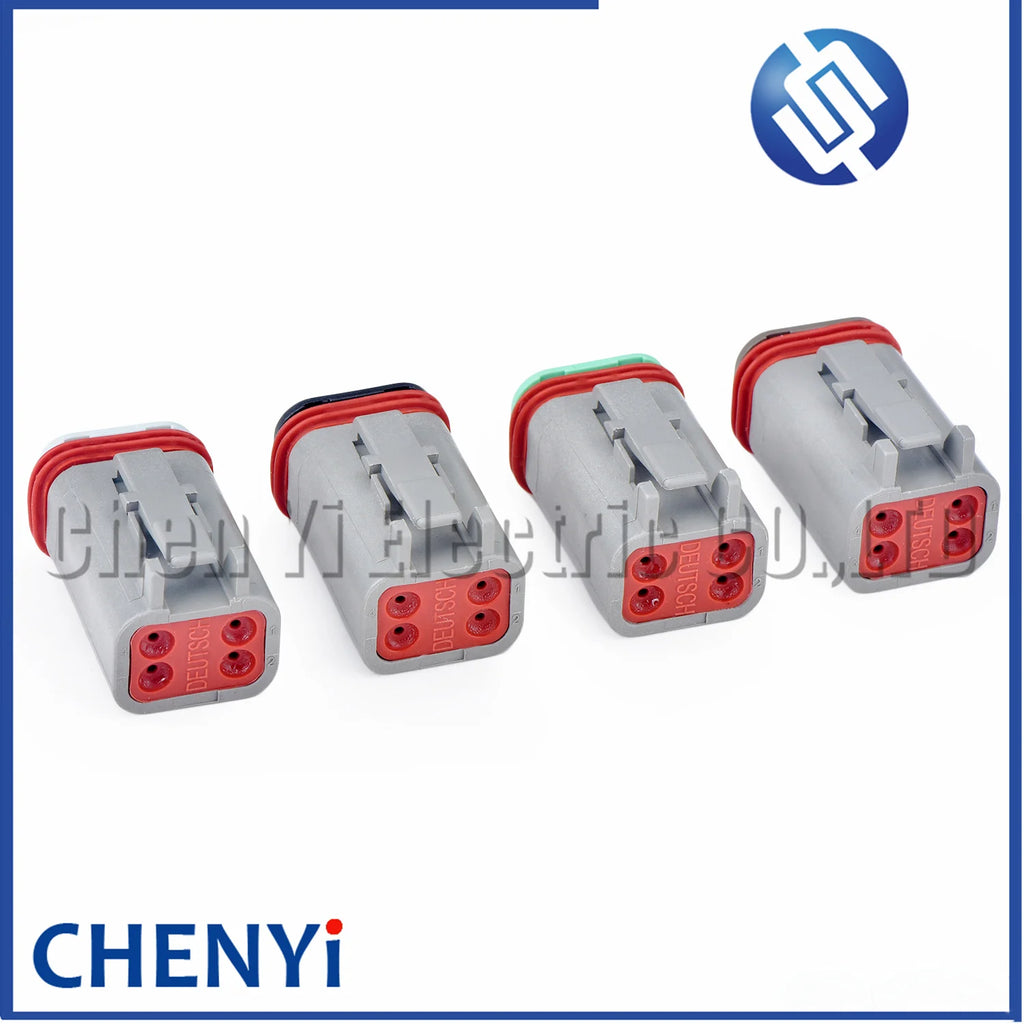 4 Pin Automotive waterproof connector harness plug DT06-4S DT06-4SA DT06-4SB DT06-4SC DT06-4SD For Heavy duty truck EBC system