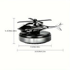 Solar Helicopter Car Air Freshener Fragrance Supplies Interior Accessories Novelty Propeller Flavoring Perfume Diffuser Amagi