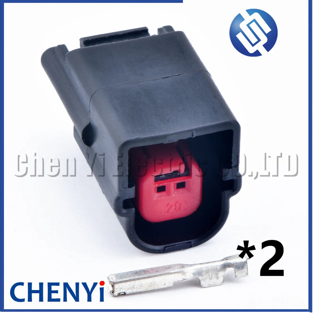 2 Pin Auto Camshaft position sensor plug solenoid valve actuator harness connector E-5932 15472554 For Buick GL8 First Land