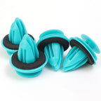 100/20PCS Auto Door Panel Clip with Seal Ring Auto Fastener Rivet Bumper Clip Retainer Car Interior Retaining Accessories