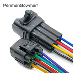 1 Set 6 Pin Car Throttle Pedal Electrical Connector Wire Harness Plug 6188-0209 90980-1128 6188-0209