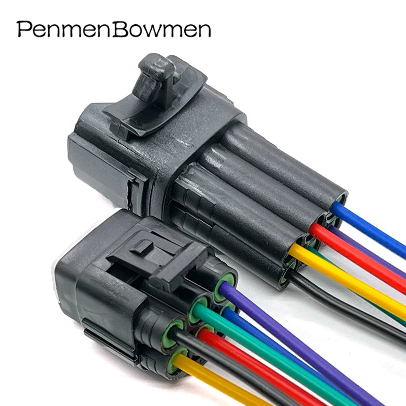 1 Set 6 Pin Car Throttle Pedal Electrical Connector Wire Harness Plug 6188-0209 90980-1128 6188-0209