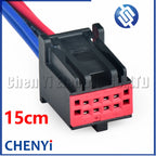 8 Pin Automotive connector Rearview Mirror Reversing Camera Module Plug 30968-1080 30700-1080 30700-1081 For Ford Maverick