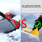 Yellow Scraper Car Film Application Tools Universal Auto Film Wrap Tint Tinted Sticker Scraper Hard Sticker Smooth Squeegee Kit
