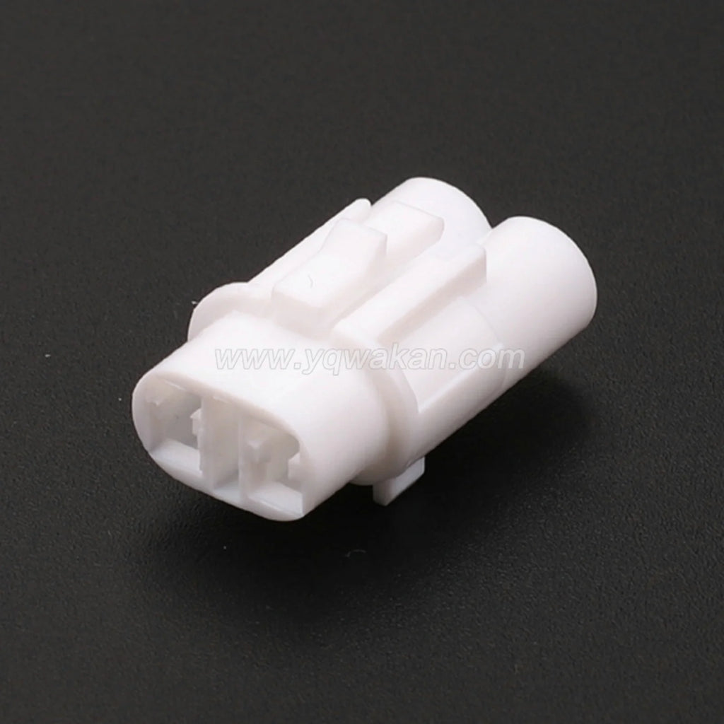 2 PIN AC Assembly White Car 2mm Male Female Waterproof Connector Automobile Foglight Electric Wiring Socket