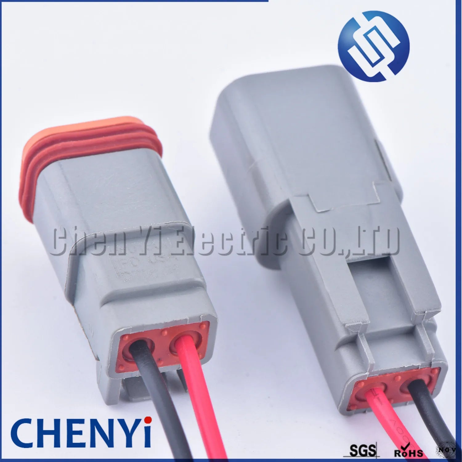 DT 2 3 4 6 8 12 Pin Automotive Sealed Electric Plug male female Waterproof Connector Wire Harness DT06-2S DT04-2P For Deutsch