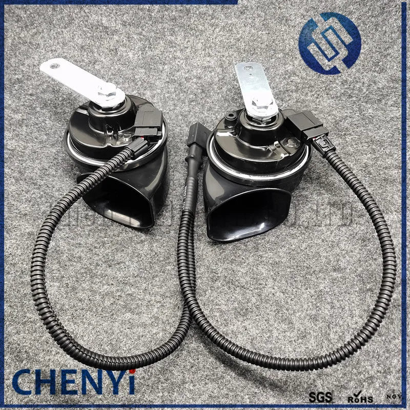 For Toyota Vios YARiS Camry Highlander Corolla High And Low Tone Horn Cable Snail Horn Plug One To Two wire harness modification