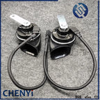 For Toyota Vios YARiS Camry Highlander Corolla High And Low Tone Horn Cable Snail Horn Plug One To Two wire harness modification