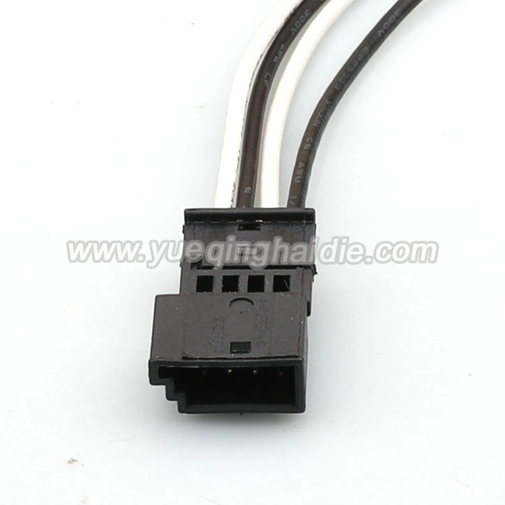 4-Pin Connectors Unsealed 0.6mm Male Female Connectors Auto AC Assembly Cable Plug for BMW 0-1452576-1 968813-1