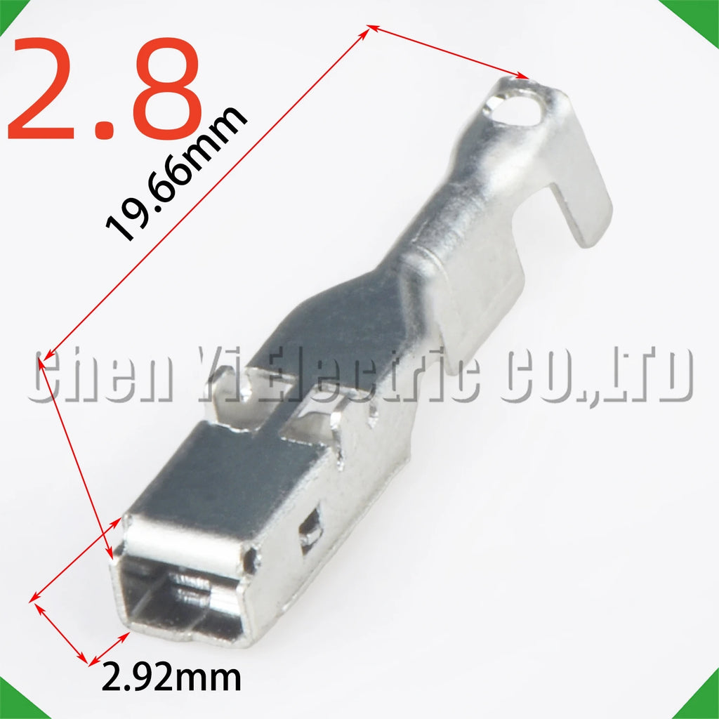 50 Pcs 2.8 mm Male or Female wire Crimp Pins For 7114-4111-02 7116-4111-02 Sheath Autom...