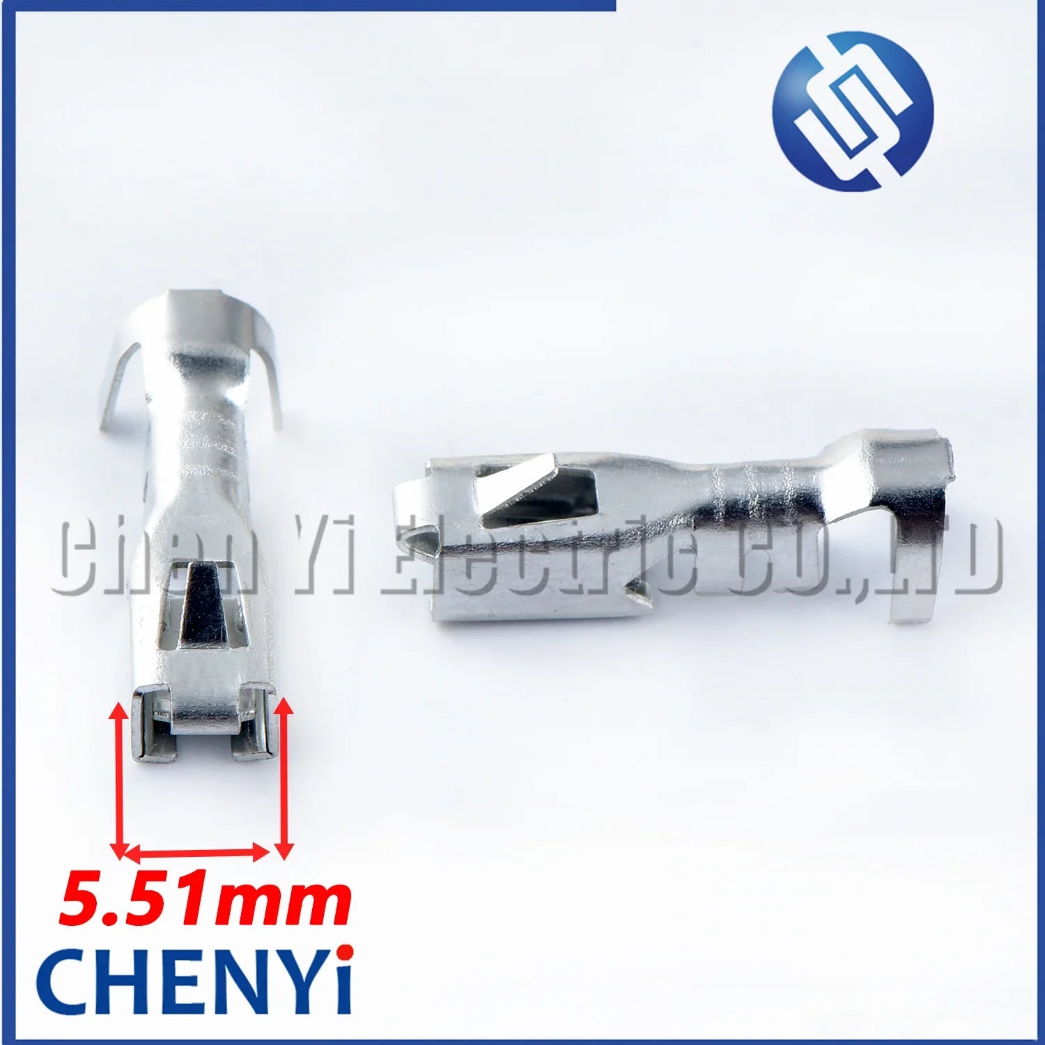 50 Pcs 6.3/4.8 MM Car Crimp Terminal Spade Connector Copper Pins Auto Female Splice Wire Terminals For plug
