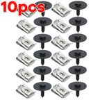 Bumper Cover Fender Liner Fender Screw and Self-Locking U-Nut Kit Part Numbers 07149126886 07146951655 Bumper Clips 1-10pcs