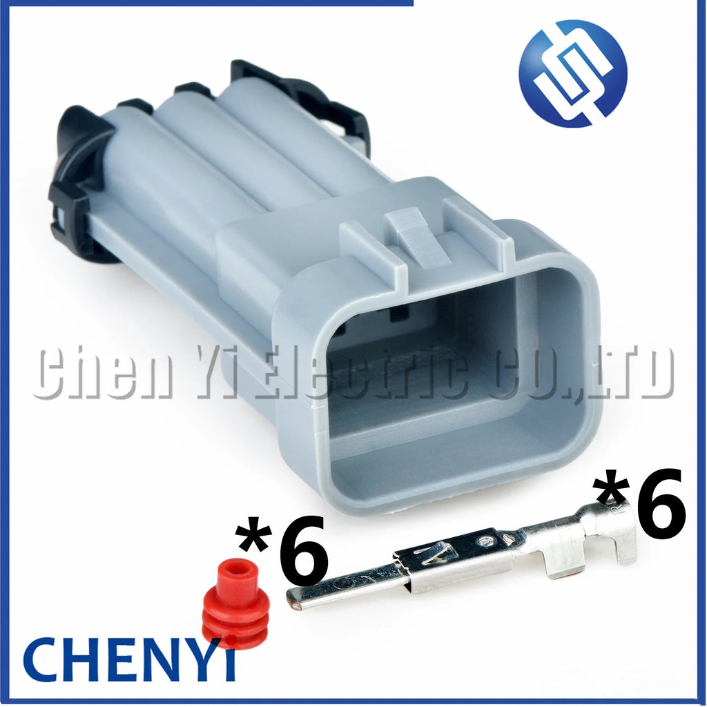 6 Pin Automotive waterproof connector Wire Harness plug 15344052 12185000 12184999 12185008 12185126