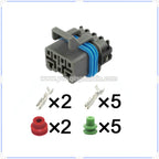 7Pin Connector Waterproof 1.5mm 2.8mm Female Connector Automotive Wiring Harness Cable Plug ABS sensor 12124840